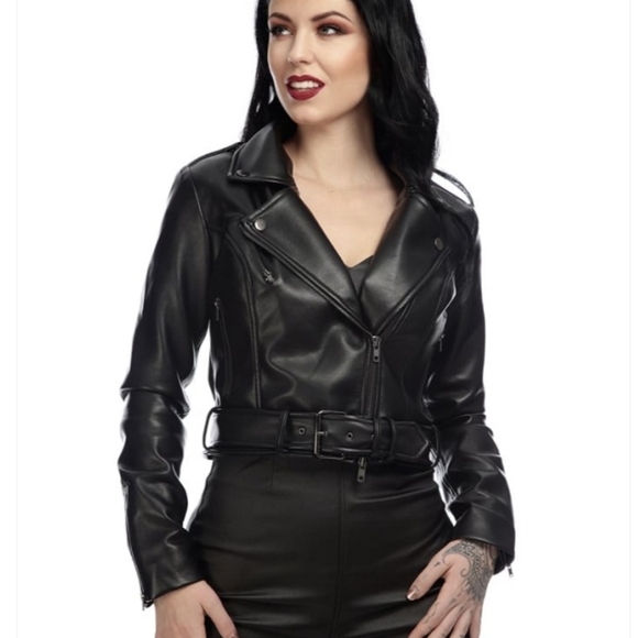 RARE 💔 Collectif Cry Baby Jacket 22 UK - Picture 5 of 6